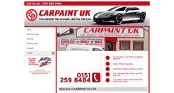 Desktop Screenshot of carpaintuk.co.uk